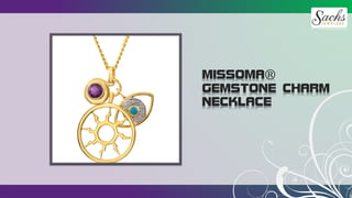 MISSOMA®
GEMSTONE CHARM
NECKLACE
 