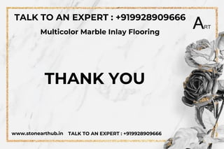 Multicolor Marble Inlay Flooring