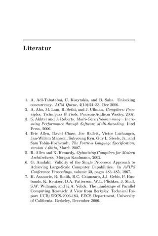 Multicore Parallele Programmierung Kng617