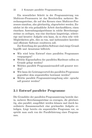 Multicore Parallele Programmierung Kng617