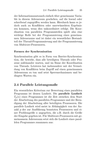 Multicore Parallele Programmierung Kng617