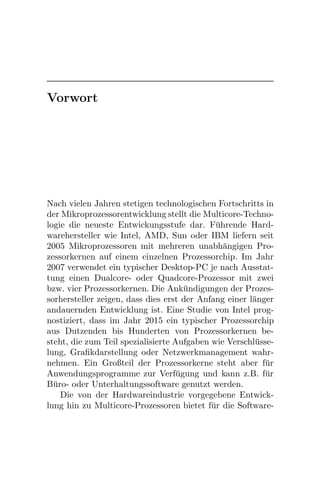 Multicore Parallele Programmierung Kng617