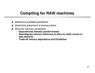 Comprehensive Introduction to Multiprocessor Systems and Architectures ...