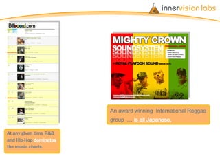 At any given time R&B  and Hip-Hop  dominates   the music charts. An award winning  International Reggae group  …  is all Japanese.   