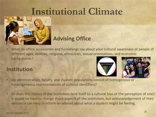 Multicultural Advising Presentation | PPTX