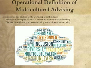 Multicultural Advising Presentation | PPTX