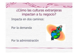 Multiculturalidad En Negocios Int