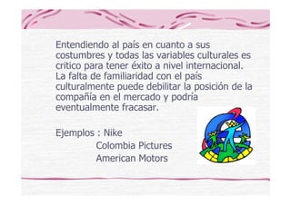 Multiculturalidad En Negocios Int