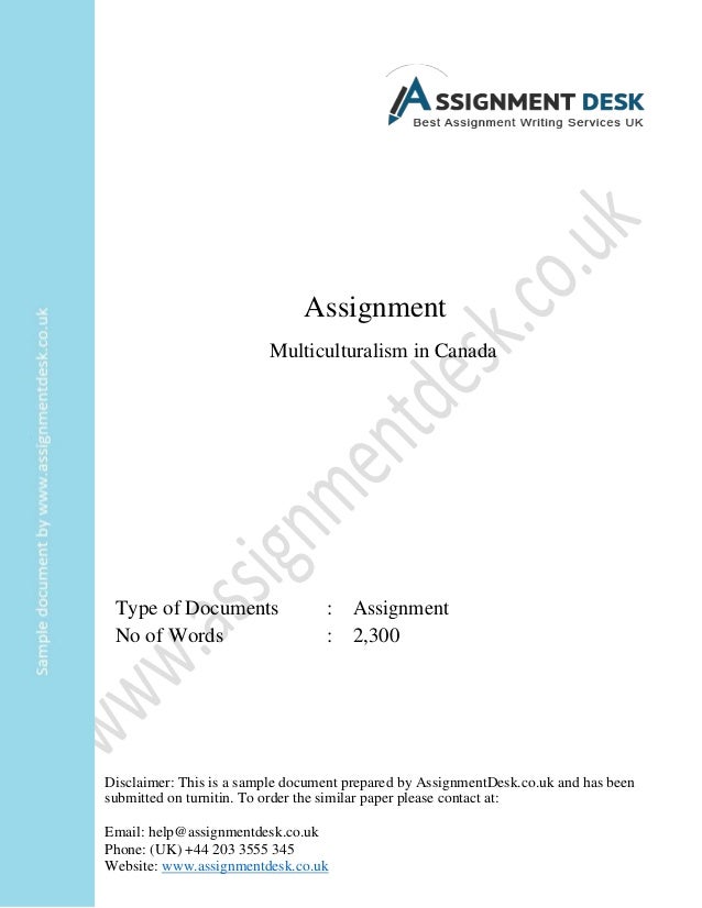 Assignment writing canada