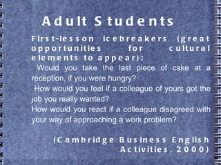 Young Learners (Image by Richard Radstone)  