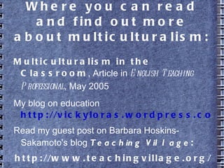 Ideas for Young Learners Get them talking  about their own countries first: Flags, Food, Climate, People – Anything! 