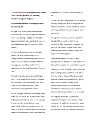 Multicultural Marketing Conference