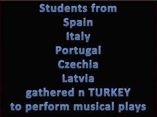 Multicultural theatres