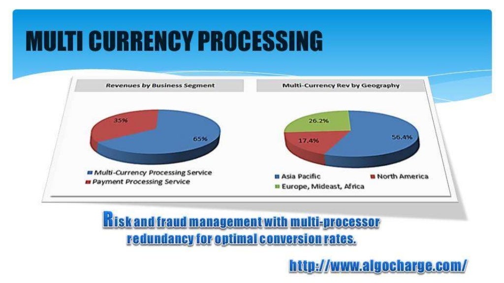 Multi currency processing
