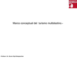 Marco conceptual del turismo multidestino.-




Profesor: Dr. Bruno Pujol Bengoechea
 