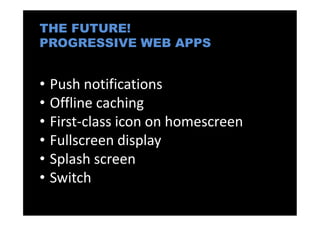 Paths to the Multi-device Web