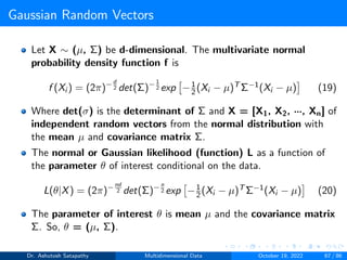 Multidimensional Data | PDF