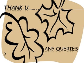THANK U……..
ANY QUERIES
?
 