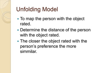 Goodness of fit of the configuration