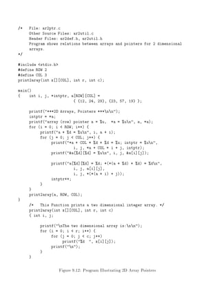 Multi dimensional array | PDF