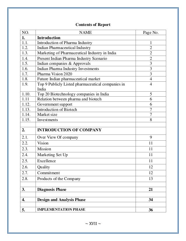 Multidisciplinary action project report