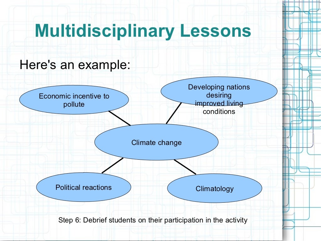 Multidisciplinary approach