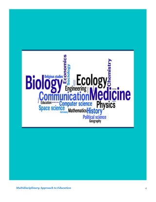 Multidisciplinary approach to education in undergraduate studies dr ...