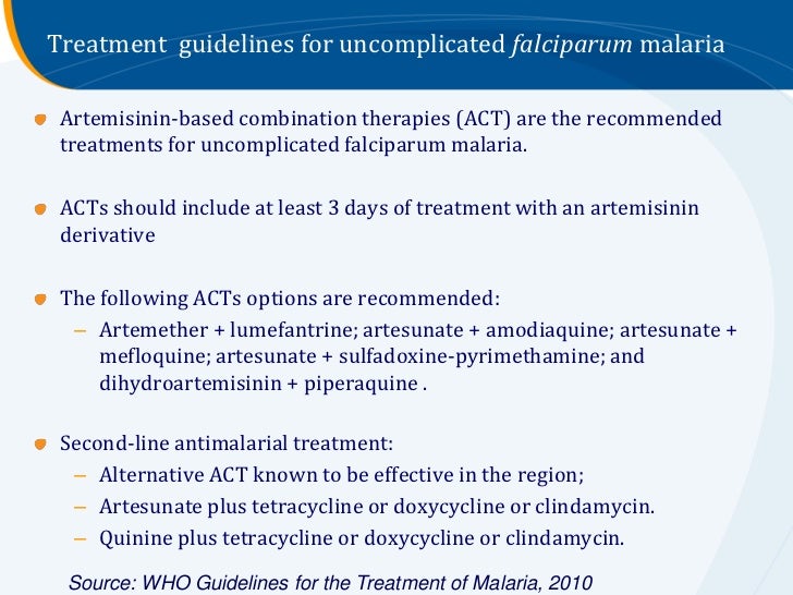 Aralen Dosage Malaria Prevention