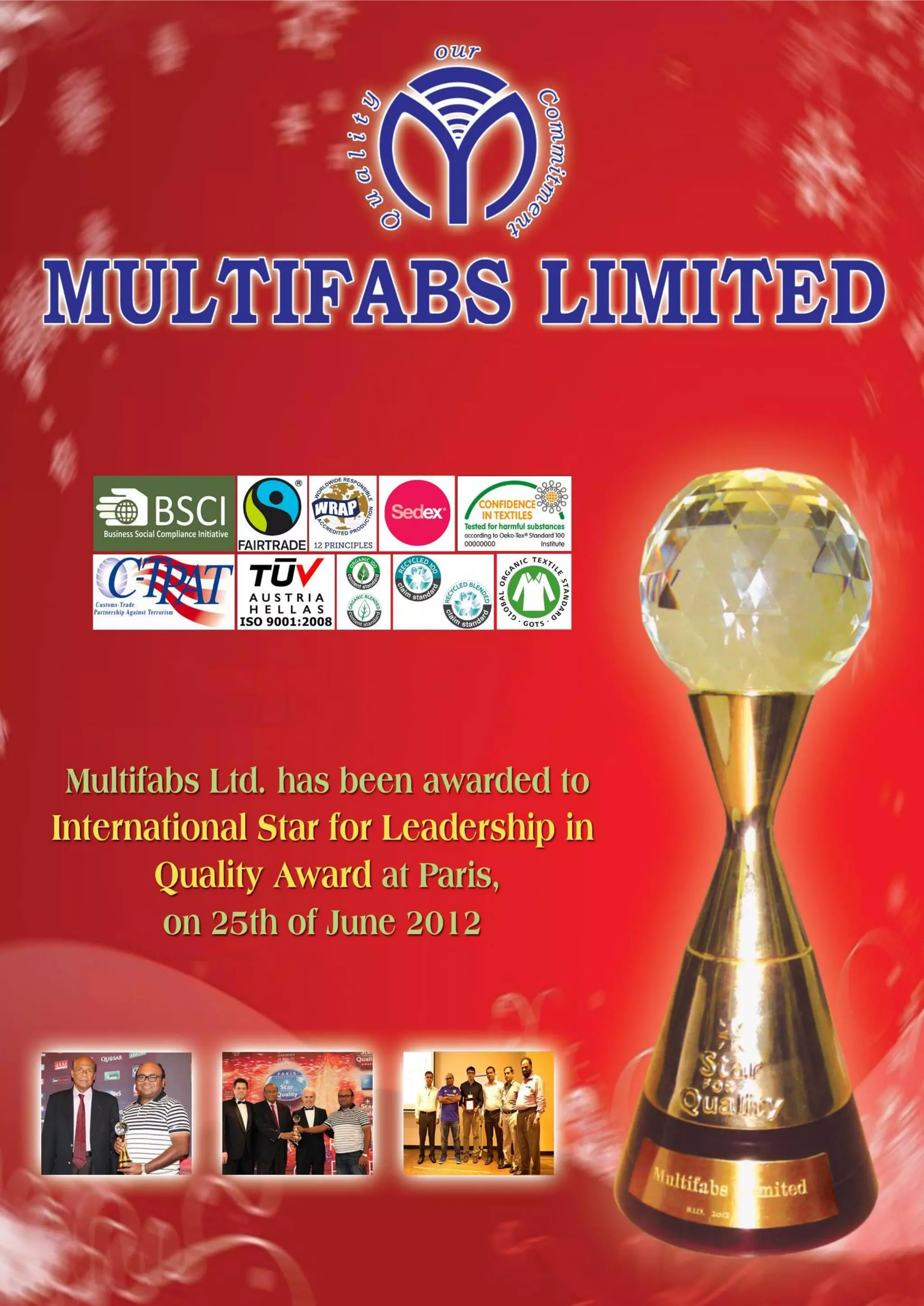 Multi fabs factory profile-2018 # Porag Abdullah | PDF