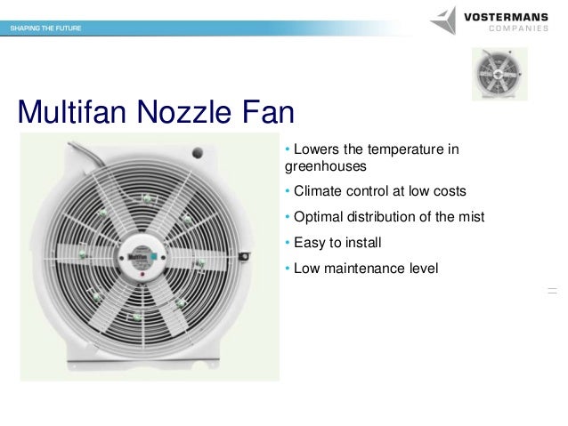 Multifan Greenhouse Ventilation