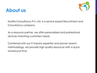 Multifix Consultancy Services Business Proposal | PPT