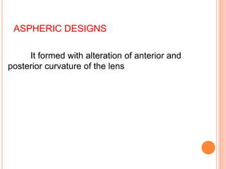 Multifocal contact lens | PPTX