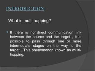 Multi-Hopping | PPT