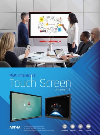 ASTHA TS Series Multi interactive touch screen
