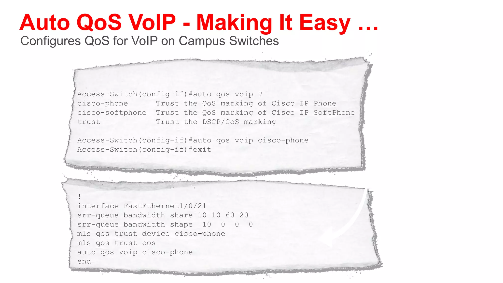 Agenda                                        Data Center                      Services
                                                                                  Block

• Multilayer Campus Design
  Principles
• Foundation Services
• Campus Design Best Practices
• IP Telephony Considerations
• QoS Considerations
                                                                  Si        Si




• Security Considerations
• Putting It All Together             Si             Si                              Si     Si




• Summary
                                 Si        Si   Si        Si




                                                               Distribution Blocks
 