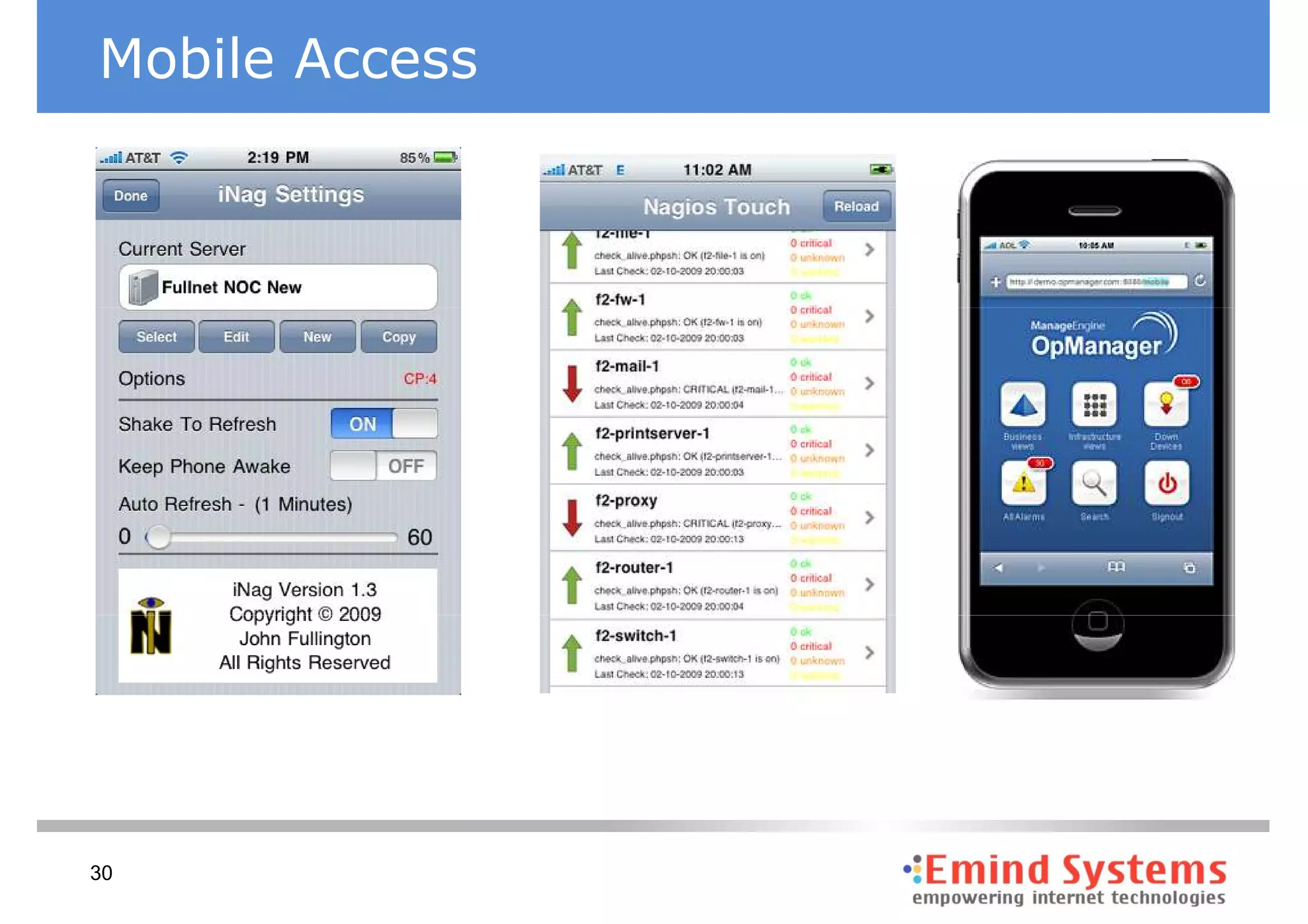 Mobile Access




30
 