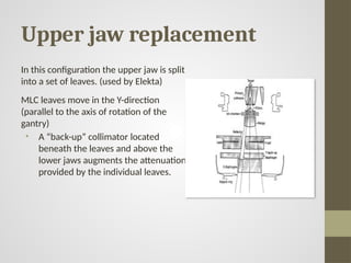 Introduction to Multileave collimators (MLCs) .... | PPTX