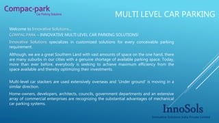 Multilevel car parking | PPTX