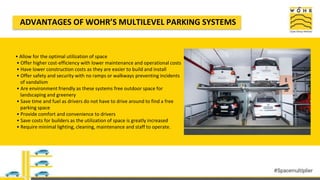 MULTILEVEL CAR PARKING SYSTEMS FROM WOHR PPTX