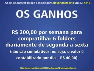 Multi like   apresentacao do plano de carreira