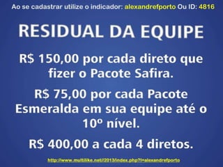 Multi like   apresentacao do plano de carreira