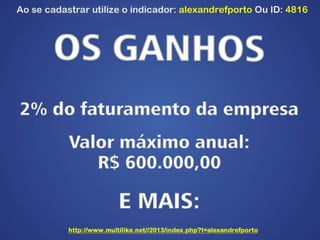 Multi like   apresentacao do plano de carreira