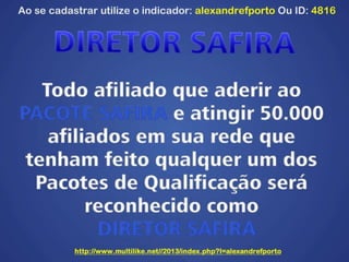 Multi like   apresentacao do plano de carreira