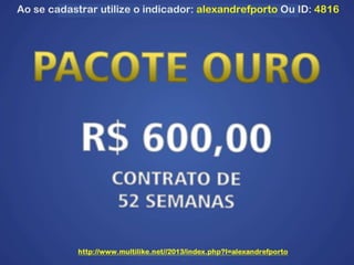 Multi like   apresentacao do plano de carreira