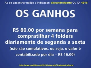 Multi like   apresentacao do plano de carreira