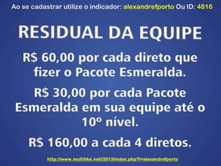 Multi like   apresentacao do plano de carreira