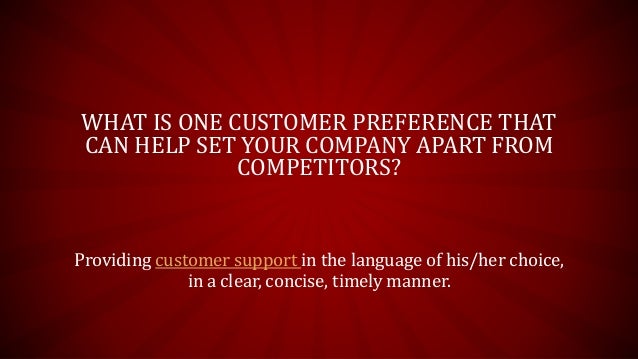Multilingual Customer Support - 