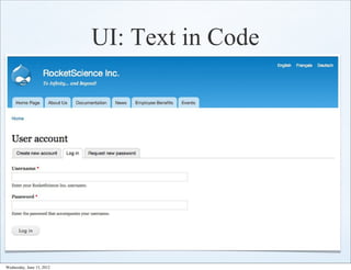 UI: Text in Code




Wednesday, June 13, 2012
 