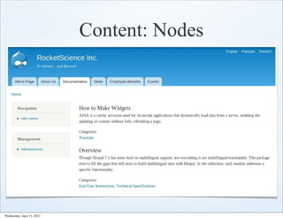 Content: Nodes




Wednesday, June 13, 2012
 