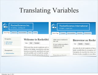 Translating Variables




Wednesday, June 13, 2012
 